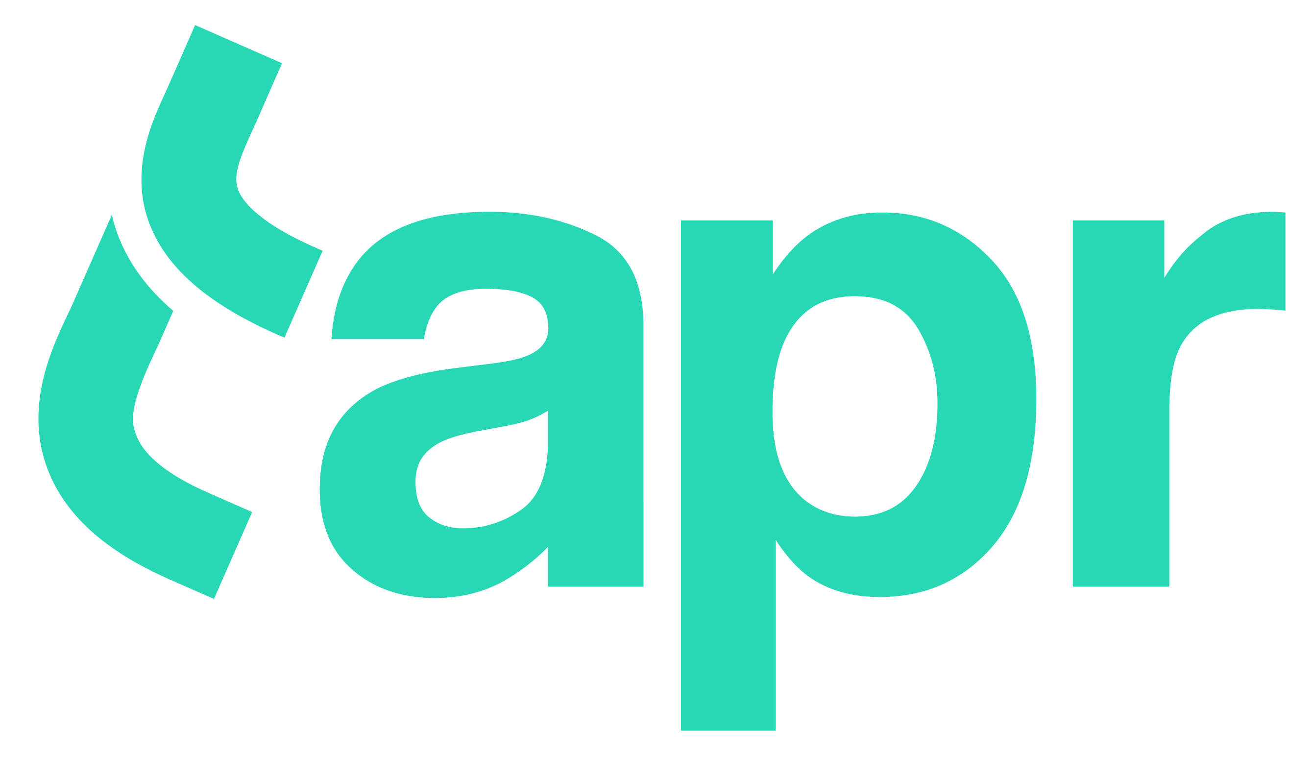 Logo for the brand Tapr.